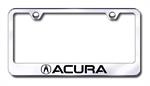 ACURA ENGRAVED CHROME FRAME