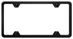 AUTOMOTIVE GOLD LF451B 4 HOLE PLAIN BLACK FRAME