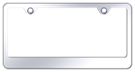 AUTOMOTIVE GOLD LF462C 2 HOLE PLAIN CHROME FRAME