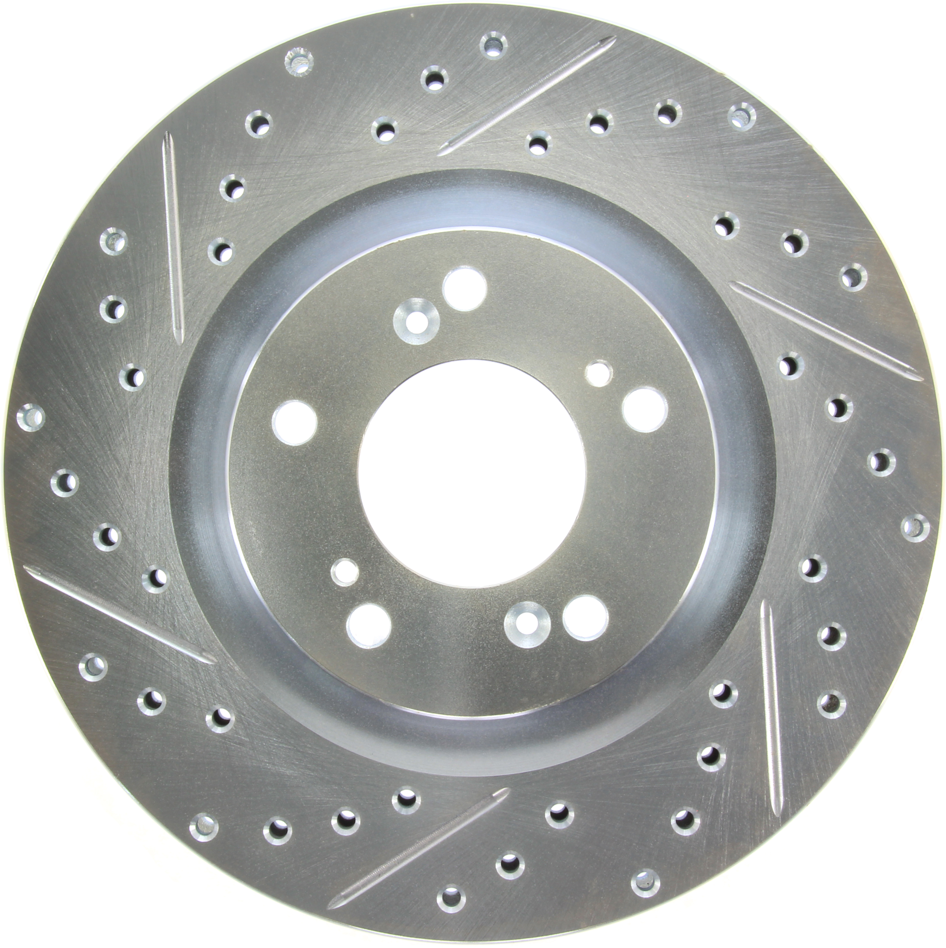 StopTech 127.44129R Sportstop Slotted and Drilled Brake Rotor 