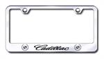 CADILLAC ENGRAVED CHROME FRAME