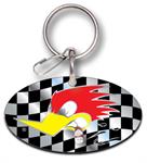CHECKERED FLAG ENAMEL