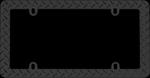 CRUISER 30850 DIAMOND PLATE  MATTE BLACK