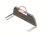 DEE ZEE DZ95063 LIGHT BAR MOUNT 14X9