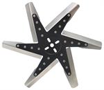 DERALE 19117 High Performance FLEXUS Fan: Stainless Steel; 17'