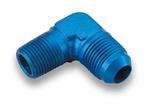 EARL'S 982204ERL #4 TO 1/8NPT ADAPTER 90DG EA