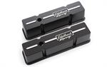 EDELBROCK 41643 VALVE COVER  RACING SBC TALL BK