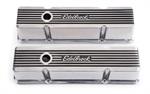 EDELBROCK 4263 VALVE COVER ELITE II SBC TALL POLISHED