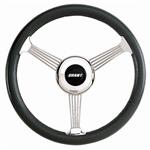 GRANT 1050 BANJO WHEEL BLACK LEATHER