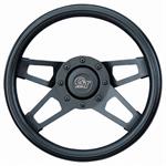 GRANT 414 SMOOTH BLACK BLACK SATIN
