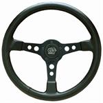 GRANT 774 WHEEL BLACK LEATHER 14 IN