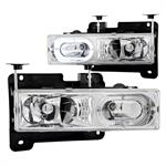 HEADLIGHT CHEVY F SIZE CLEAR 88-98