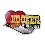 HOOKER METAL EMBOSSED SIGN