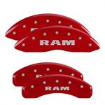 MGP 55005SRAMR RED RAM CALIPER COVERS (4
