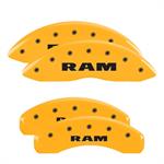 MGP 55005SRAMY YELLOW RAM CALIPER COVERS