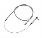 MR GASKET 5659 UNIVERSAL THROTTLE CABLE BRAIDED SS
