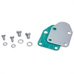SPECTRE 42463 Block Off Plate: Chevrolet Small Block Fuel Pump