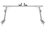 TRAC RAC 37005XT THULE TRACRAC PRO2 TACOMA