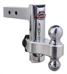 TRIMAX TRZ6AL ADJ REC HITCH ALUMINUM 6IN