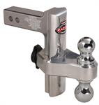 TRIMAX TRZ8AL ADJ REC HITCH ALUMINUM 8IN