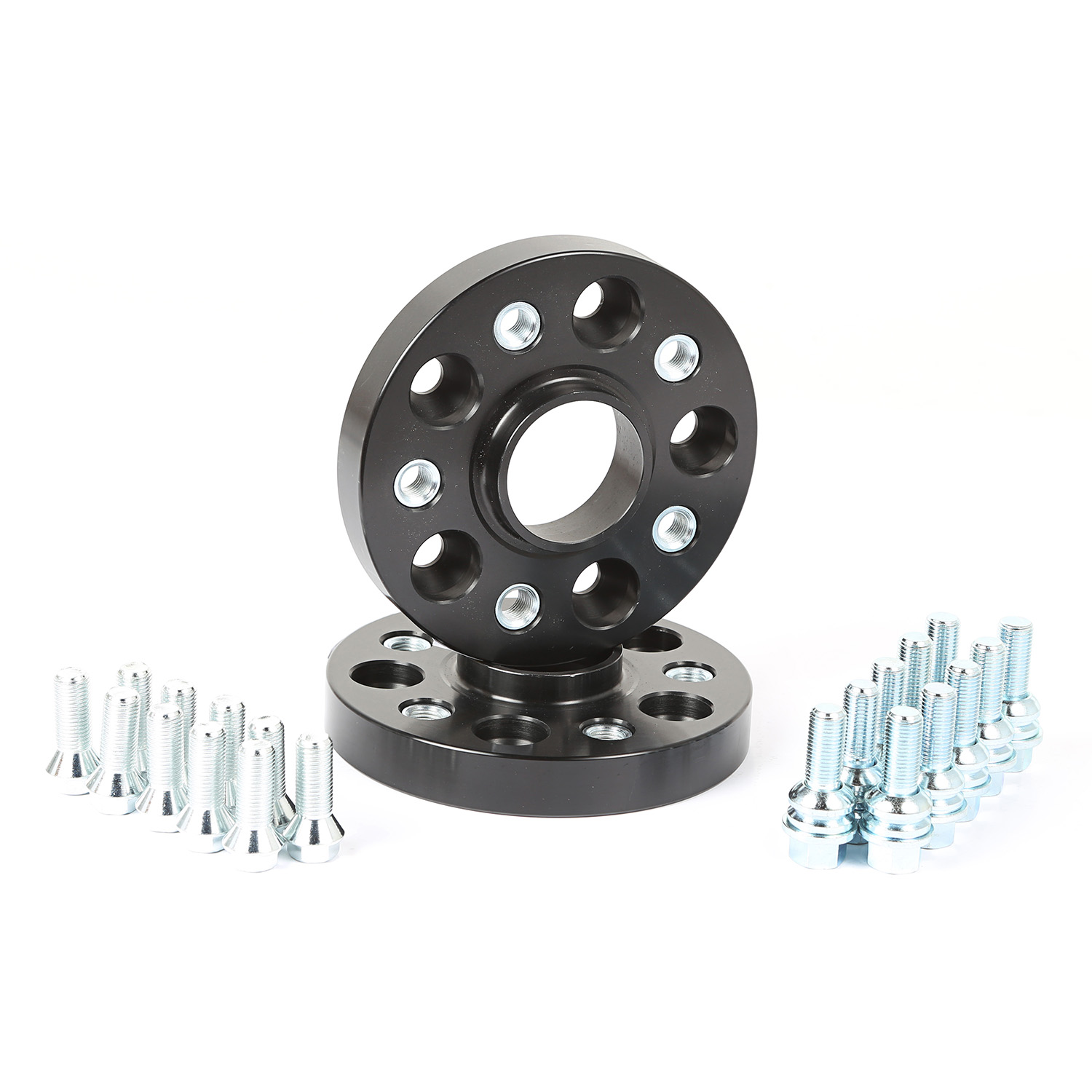 Wheel Spacer Kit, Black, 1 Inch/25 mm; 1017 VW Am