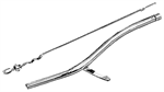 TRANSDAPT 4995 TURBO400 TRANS CHROME STICK