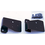 RUGGED RIDGE 11025.03 Mirror Relocation Bracket Kit, Black; 03-06 Jeep W