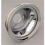 TRANSDAPT 9724 BB CHEVY TRIPLE UP PULLEY CHROME
