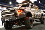 FAB FOURS DR10-A2950-1 10-14 DODGE HD WINCH BUMPER FGG