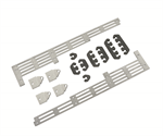 MR GASKET 6018 CUSTOM PLUG WIRE BRACKET SET