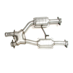 BBK 1638 Exhaust X Pipe: 1996-2004 Ford Mustang with conver