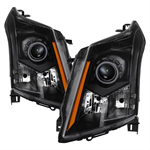 SPYDER 9938917 ( xTune ) Cadillac SRX 10-14 OE Style Halogen Headlights - Black