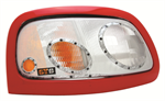 GT STYLING 963348 Pro Beam Headlight Cover: 2002 Dodge Neon; platinu