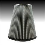 GREEN FILTER 2866 Air Filter: round tapered style; Cone Air Filter;