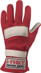 G-FORCE 4101LRGBK Gloves: SFI 5 G Force Racing Gloves; large; black