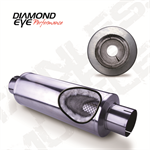 DIAMOND EYE 460031 MUFFLER  4'; S/S: SS