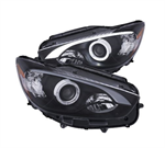 ANZO 121520 HEADLIGHT MAZDA CX5 BLACK 13-14