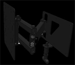 MOR/RYDE TV1021H TV MOUNT DOUBLE SWING ARM