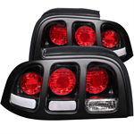 ANZO 221020 TL MUSTANG 94-98 BLACK