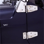 RAMPAGE 7407 SS DOOR HINGE 76-06 WRANGLER