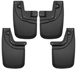 HUSKY 56936 Front and Rear Mud Guard Set- 2005-2015 Toyota Tac