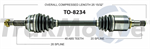 TRAKMOTIVE TO-8234 CV Axle Shaft
