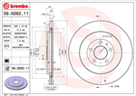 BREMBO 09.N262.11 Brake Rotor