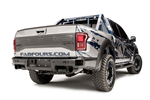 FAB FOURS FF17-W4351-1 17 FORD RAPTOR SEN REAR BUMPER
