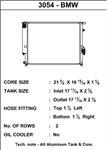CSF 3054 Radiator