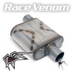 BLACK WIDOW BW009-P Exhaust Muffler