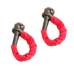 RUGGED RIDGE 11235.52 Soft Rope Shackle, 7/16 inch, 7500 LBS WLL, Pair