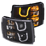ANZO 111384 PROJECTOR HEADLIGHTS W/ U