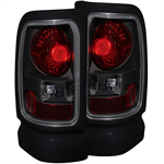 ANZO 211170 TAILLIGHTS DARK SMOKE