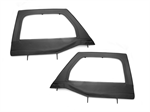 RUGGED RIDGE 13711.15 Door Kit, Front, Upper, Black Diamond; 07-18 Jeep